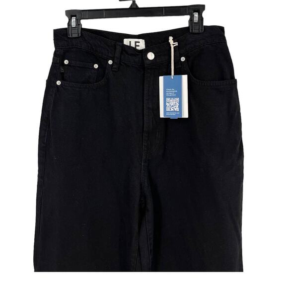 Lovers and Friends Jeans Lennon Super high rise loose wide leg black size 29 - Picture 2 of 5